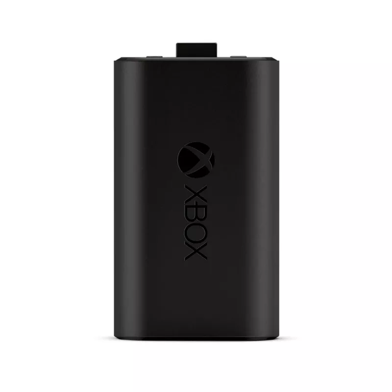 Microsoft Xbox Play & Charge Kit (SXW-00002) wiederaufladbarer Akku mit USB-C-Kabel, Schwarz