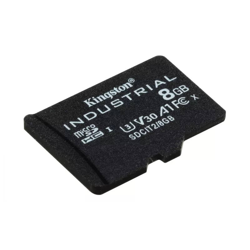 Kingston Technology 8GB microSDHC Industrial C10 A1 pSLC Card Einzelpackung w/o Adapter