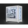 CORSAIR Mid-Tower Smart Case - iCUE 5000X - RGB QL Edition Tempered Glass True - Weiß