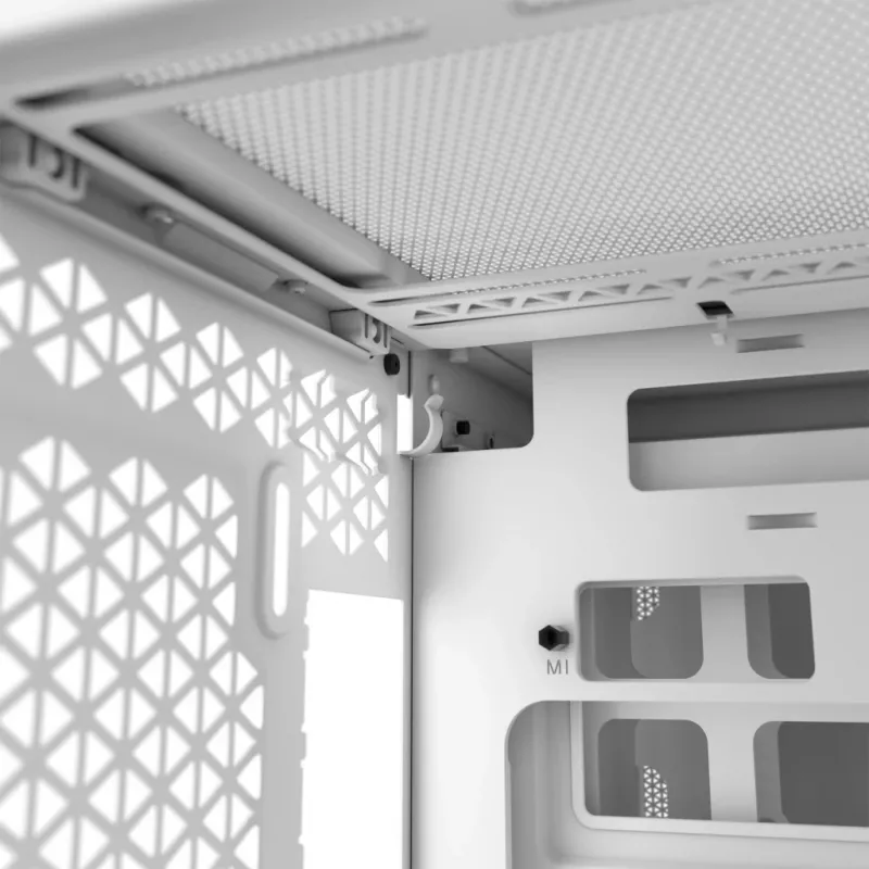 CORSAIR PC-Gehäuse – 2500X Mid-Tower Dual Chamber PC-Gehäuse – Weiß