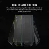 CORSAIR Pc Case - Icue Link 2500x RGB Micro ATX Dual Chamber Schwarz
