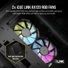 CORSAIR Pc Case - Icue Link 2500x RGB Micro ATX Dual Chamber Schwarz