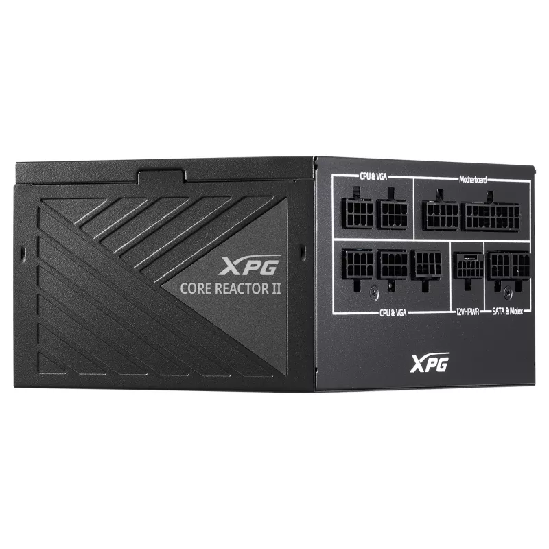 ADATA XPG COREREACTOR II 1000W Netzteil, ATX 3.0, 80 PLUS Gold, vollmodular, 100–240 V, 50/60 Hz, Schwarz
