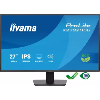 iiyama ProLite X2792HSU-B1 Computer Monitor 68,6 cm (27 Zoll) 1920 x 1080 Pixel Full HD LED Schwarz