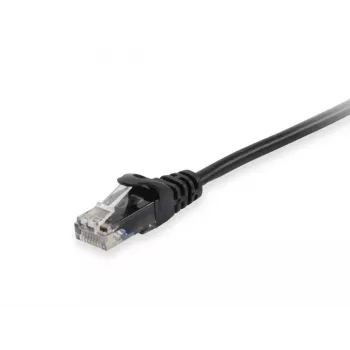 Patchkabel Equip Cat.6 U/UTP RJ-45 0,25m Schwarz