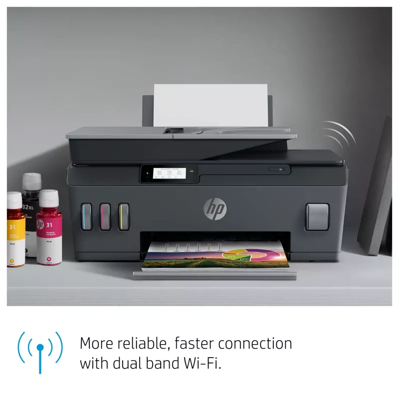 HP Smart Tank Plus 655 Wireless All-in-One Farbdrucker, Kopierer, Scanner