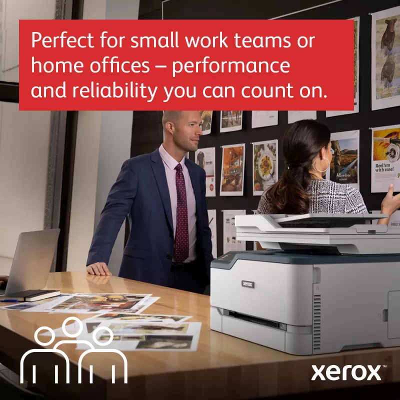 Xerox C235 A4 22ppm Wireless Kopieren/Drucken/Scannen/Fax PS3 PCL5e/6 ADF 2 Papierkassetten insgesamt 251 Blatt