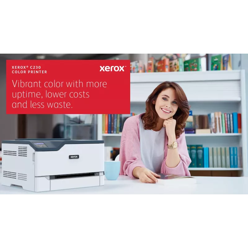 Xerox C230 A4 22ppm Wireless Duplex Drucker PS3 PCL5e6 2 Papierfächer insgesamt 251 Blatt