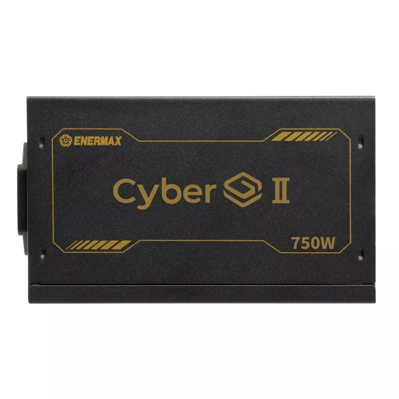 Enermax CyberG II ERV750G-AHG-NAC Netzteil 750 W, 80 Plus Gold, nicht modular, ATX, Schwarz
