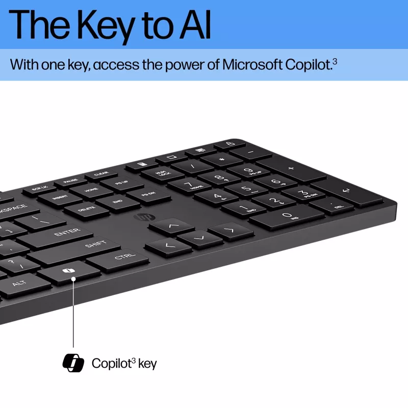 Eingabegeräte HP 9SR37UT#ABB Funk-Tastatur und -Maus