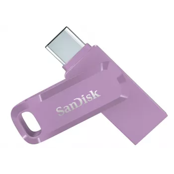 WESTERN DIGITAL SanDisk Ultra Dual Drive Go - 128 GB USB-Stick - USB-C / USB-A - Violett