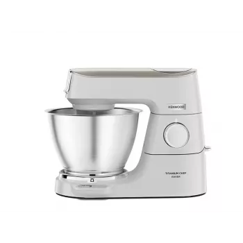 Kenwood KVC65.001WH Küchenmaschine 1200 W 5 l Edelstahl, Weiß Integrierte Waage