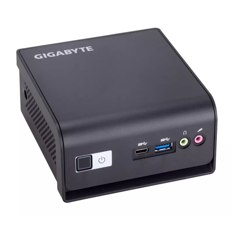 Gigabyte BRIX GB-BMCE-4500C (rev. 1.0) Mini-PC-Barebone, Intel Celeron N4500, DDR4 SO-DIMM, Wi-Fi 5, Bluetooth 4.2, GbE, lüfterlos