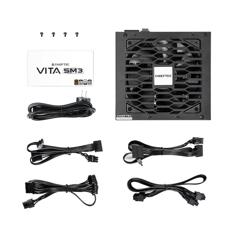 Chieftec Vita BPX-750-C PC-Netzteil 750 W 20+4-Pin-ATX ATX Schwarz