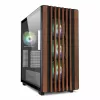 PC-Gehäuse Sharkoon REBEL C70G RGB Full Tower Schwarz, Holz