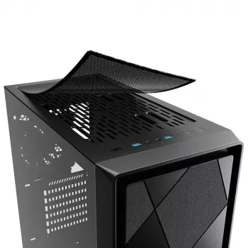 PC-Gehäuse Sharkoon VS8 RGB Midi Tower Schwarz