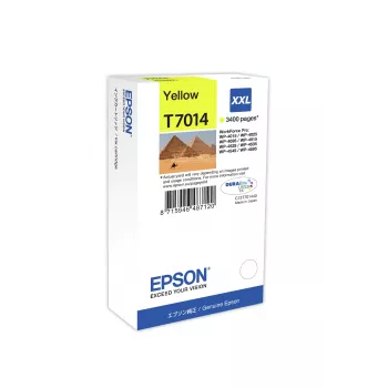 Epson Tintenpatrone XXL Gelb 3.4k, Gelb, pigmentbasierte Tinte, 34.2 ml, 1 Stk.