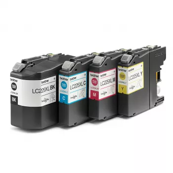 Brother LC-229XLVALBP Tintenpatrone 4 St. Original Schwarz, Cyan, Magenta, Gelb