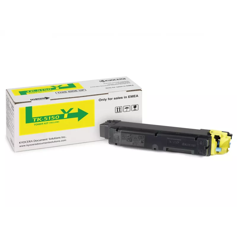KYOCERA TK-5150Y Tonerkartusche 1 Stk. Original Gelb