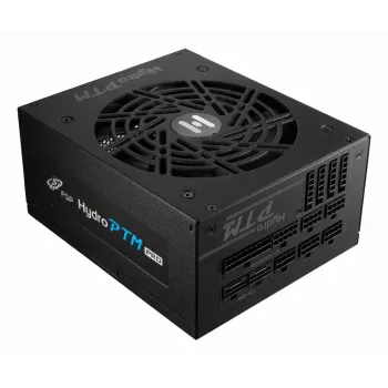 FSP Hydro PTM PRO 1650W Netzteil ATX ATXV3.1 Schwarz, 1650 W, 110 - 240 V, 50/60 Hz, Aktiv, 120 W, 1650 W