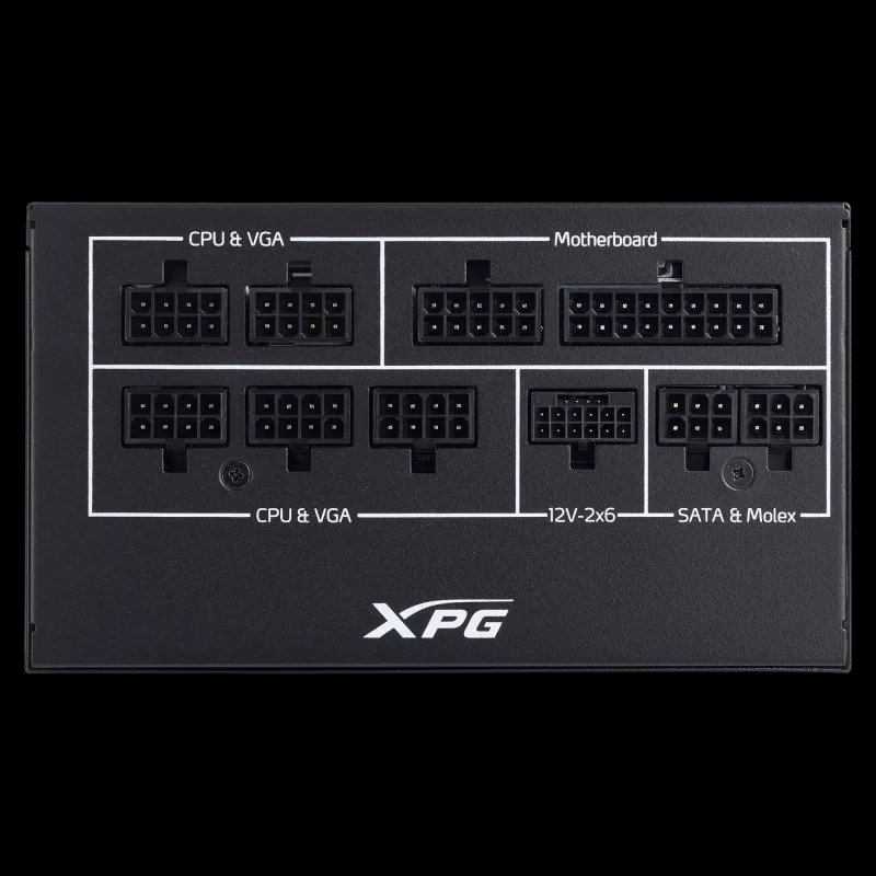 XPG COREREACTOR II VE 750W Netzteil, 750 W, 100 - 240 V, 47 - 63 Hz, 10 A, 20 A, 62,5 A