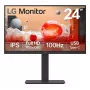 LG 24BA650 Computer-Monitor 60,5 cm (23,8 Zoll) 1920 x 1080 Pixel Full HD LED Schwarz