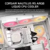 CORSAIR Nautilus 240 Rs ArGB Flüssigkeitsprozessor All-in-One-Flüssigkeitskühler Schwarz