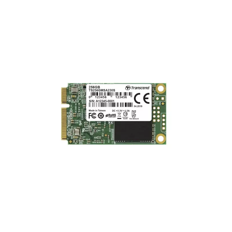 TRANSCEND SSD 230s 256GB 2.5in MSATA Ill 6gb/s Tlc