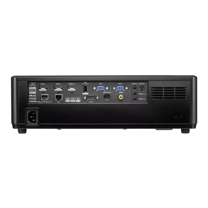 Optoma ZU607TST Kurzdistanz-Laserprojektor, DLP, WUXGA 1920x1200, 6000 ANSI-Lumen, Schwarz