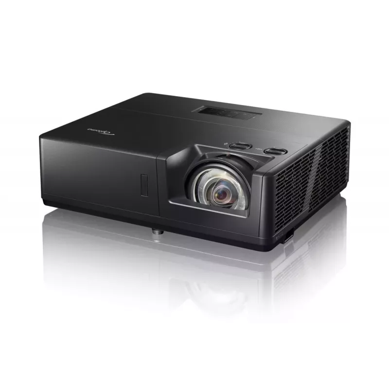 Optoma ZU607TST Kurzdistanz-Laserprojektor, DLP, WUXGA 1920x1200, 6000 ANSI-Lumen, Schwarz