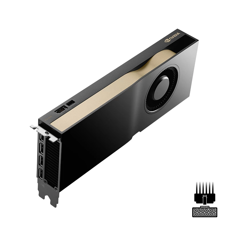 PNY NVIDIA RTX 4500 Ada Generation (VCNRTX4500ADA-PB) Grafikkarte, 24 GB GDDR6 ECC, 192 Bit, PCIe 4.0 x16, Dual-Slot, 4x DisplayPort 1.4a