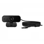 HP 435 FHD Webcam (77B10AA), 2 MP, 1920 x 1080, 30 fps, USB-A 2.0, Autofokus, Sichtschutzblende, Dual-Mikrofone, Schwarz