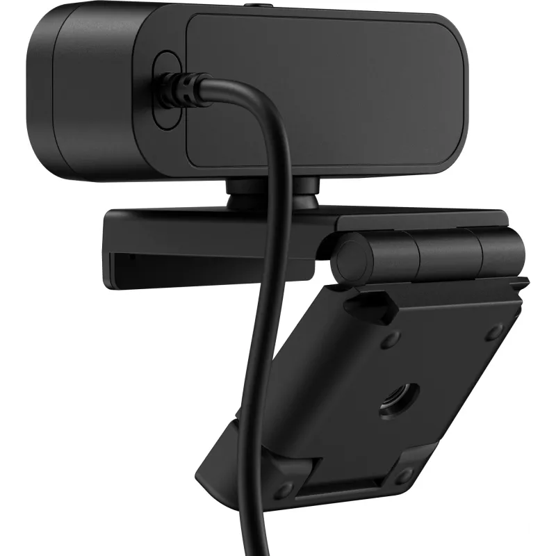 HP 435 FHD Webcam (77B10AA), 2 MP, 1920 x 1080, 30 fps, USB-A 2.0, Autofokus, Sichtschutzblende, Dual-Mikrofone, Schwarz