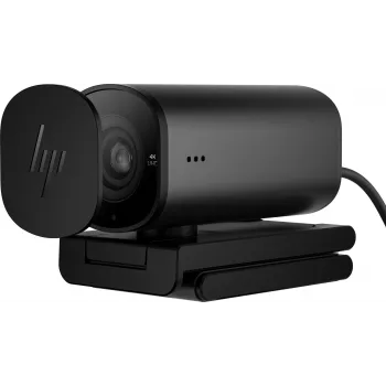 HP 965 4K Streaming Webcam, 8 MP, 3840 x 2160 Pixel, Full HD, 60 fps, 1280x720@30fps, 1280x720@60fps, 1920x1080@30fps, 1920x1080@60fps, 3840x2160@30fps, USB