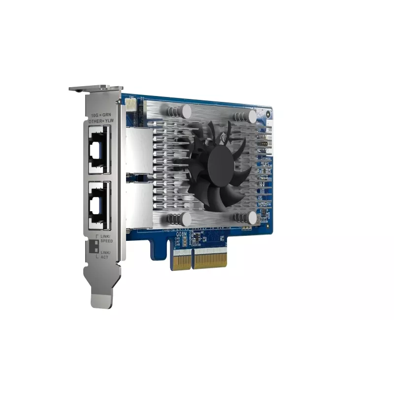 QNAP QXG-10G2T-X710 Dual-Port-10GbE-RJ45-PCIe-Netzwerkkarte
