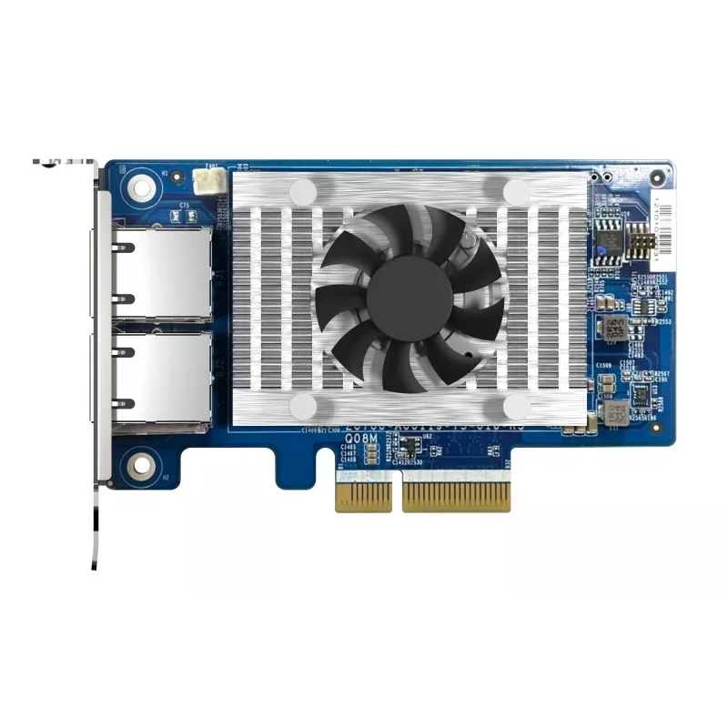 QNAP QXG-10G2T-X710 Dual-Port-10GbE-RJ45-PCIe-Netzwerkkarte