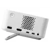 Optoma ML1080ST tragbarer Kurzdistanz-Laser-DLP-Projektor, Full HD 1920x1080, 1200 lm, USB-C, IPX5, Weiß