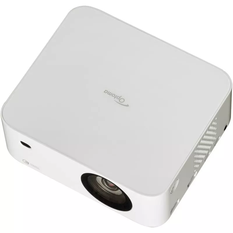 Optoma ML1080ST tragbarer Kurzdistanz-Laser-DLP-Projektor, Full HD 1920x1080, 1200 lm, USB-C, IPX5, Weiß