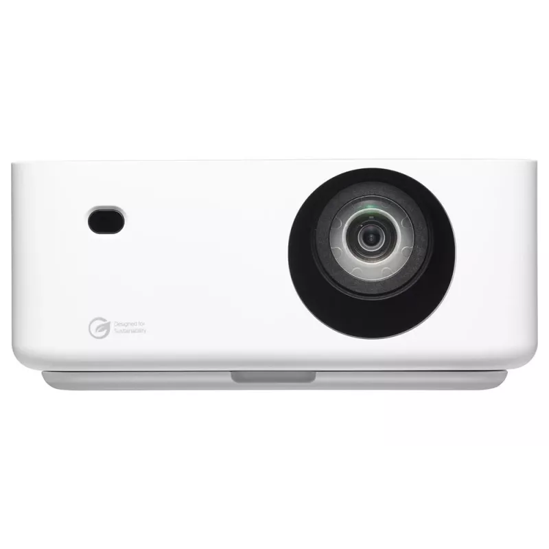Optoma ML1080ST tragbarer Kurzdistanz-Laser-DLP-Projektor, Full HD 1920x1080, 1200 lm, USB-C, IPX5, Weiß