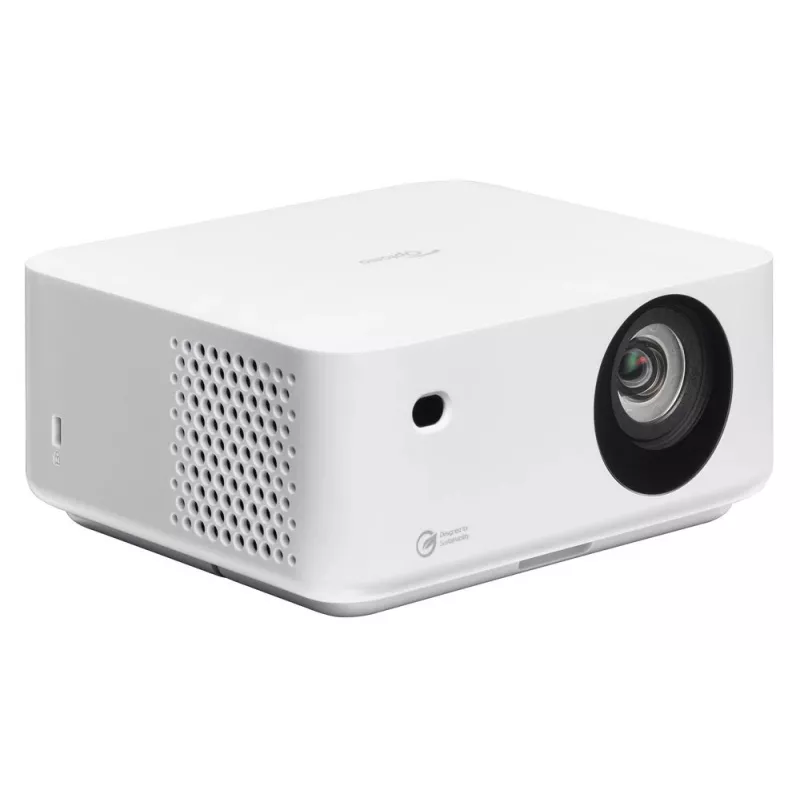 Optoma ML1080ST tragbarer Kurzdistanz-Laser-DLP-Projektor, Full HD 1920x1080, 1200 lm, USB-C, IPX5, Weiß