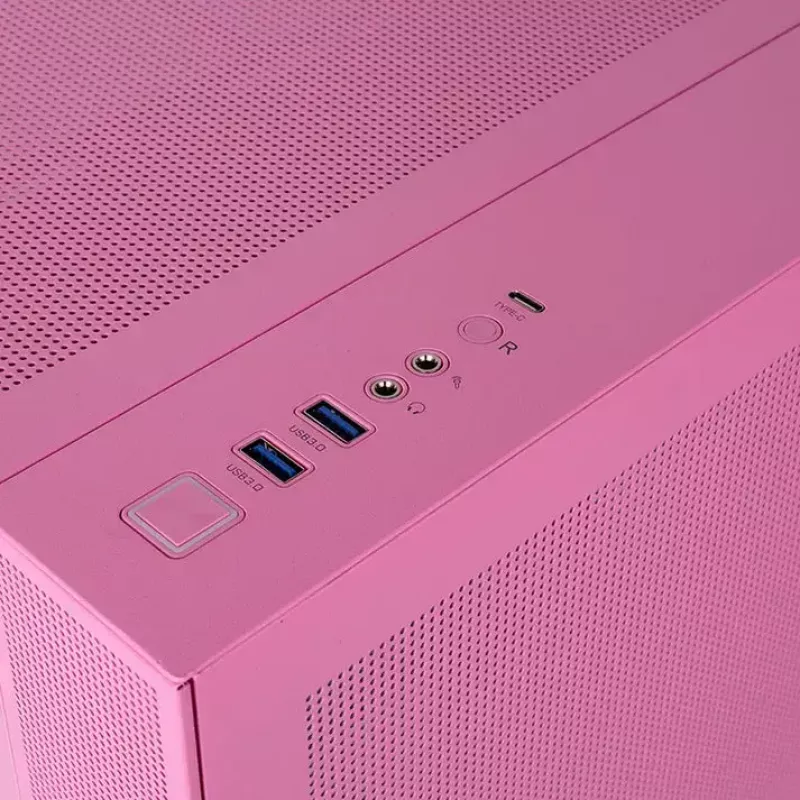 Thermaltake View 380 TG ARGB Midi-Tower PC-Gehäuse, Rosa (Bubble Pink)