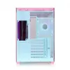 Thermaltake View 380 TG ARGB Midi-Tower PC-Gehäuse, Rosa (Bubble Pink)
