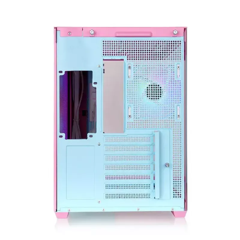 Thermaltake View 380 TG ARGB Midi-Tower PC-Gehäuse, Rosa (Bubble Pink)