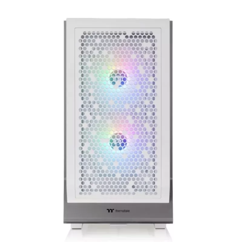 Thermaltake S250 TG ARGB Snow Mid-Tower PC-Gehäuse, Weiß