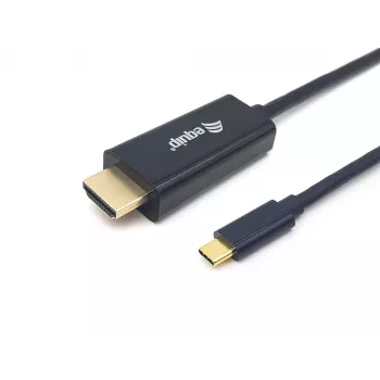 Equip USB-C auf HDMI Kabel, M/M, 2,0 m, 4K/30Hz, 2 m, USB Typ C, HDMI Typ A (Standard), Stecker, Stecker, Gerade