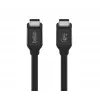 BELKIN USB4-Kabel USB-C / USB-C 40 Gbit/s 100 W 0,8 m Schwarz