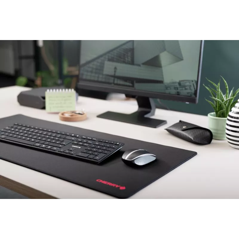CHERRY KW 9100 SLIM Tastatur Universal RF Wireless + Bluetooth QWERTY Englisch Schwarz