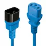 Lindy 2m IEC-Verlängerungskabel, Blau