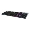 LOGITECH G915 X Lightspeed Wireless Low Profile Gaming Keyboard Schwarz Clicky Qwertz Deutsch