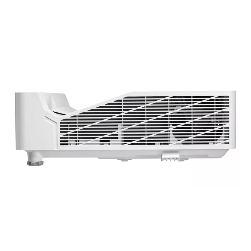 Optoma ZH430UST DLP-Laserprojektor Ultrakurzdistanz, Full HD 1920x1080, 4000 lm, 3D, Weiß